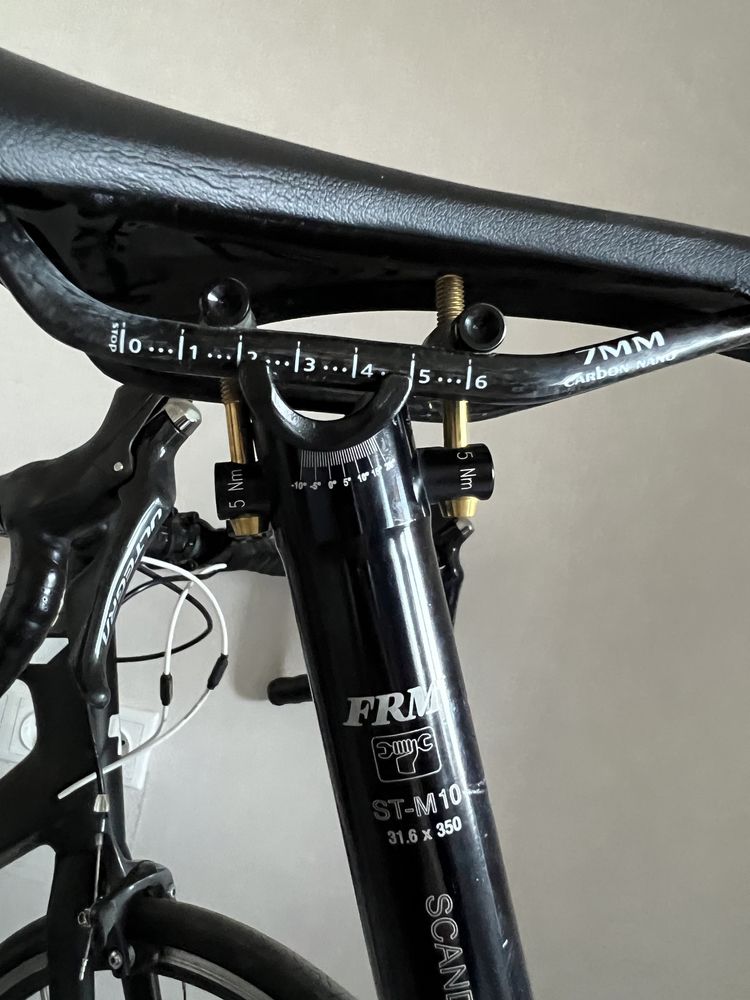 Frm scandium підседільний штирь 31.6 + зажим seatpost