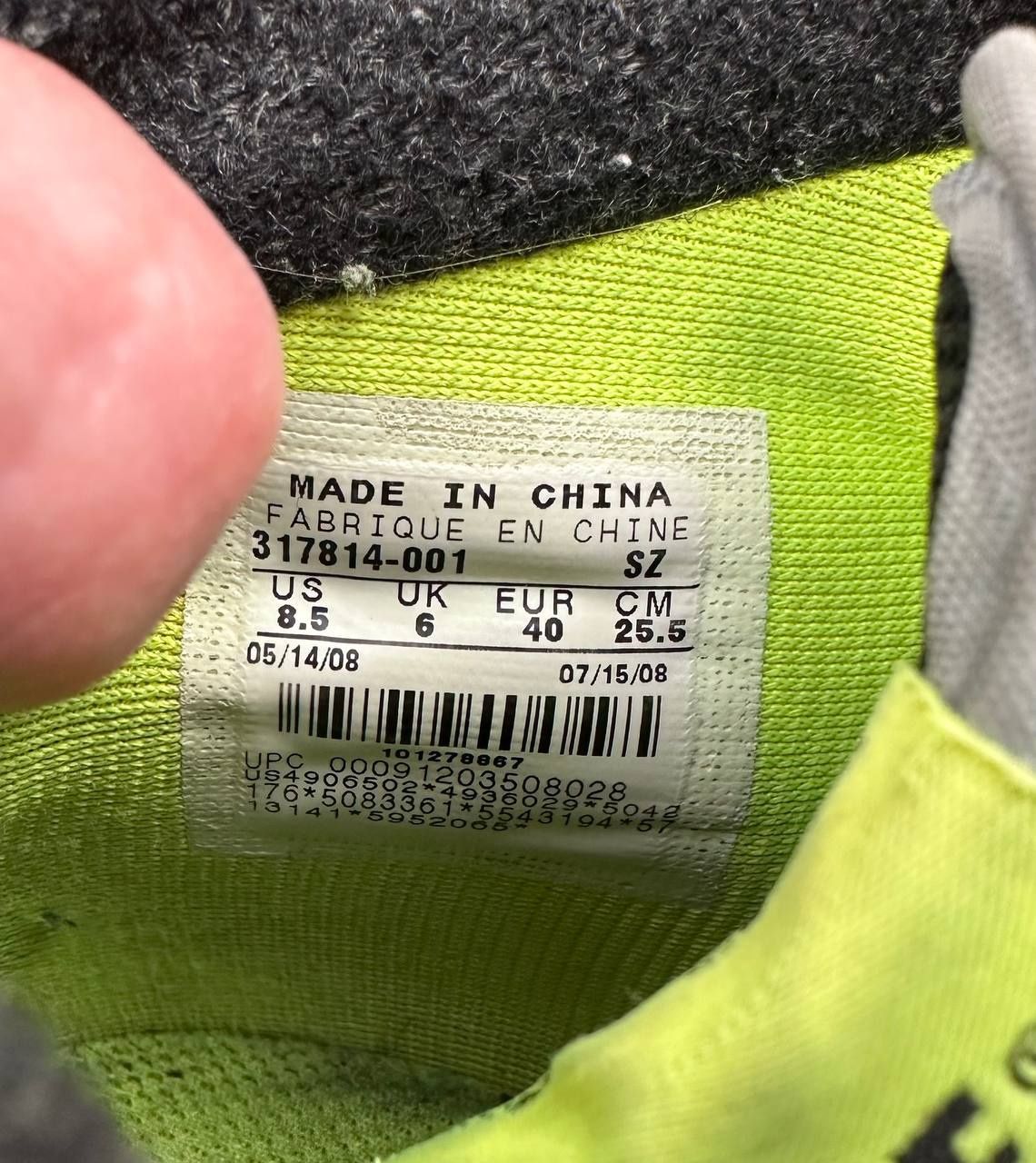 Кросівки Nike Dunk high Volt premium Zoom оригінал найк данк 40 р