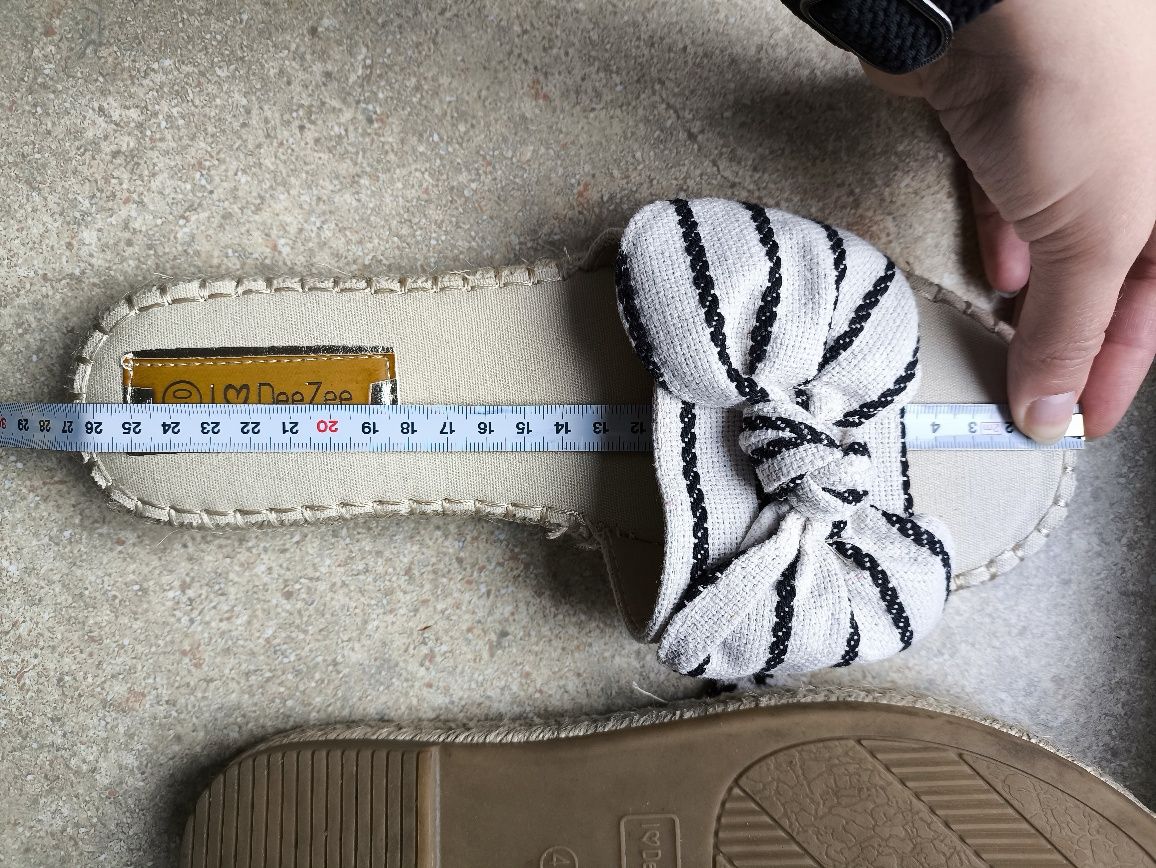 Klapki espadryle DeeZee