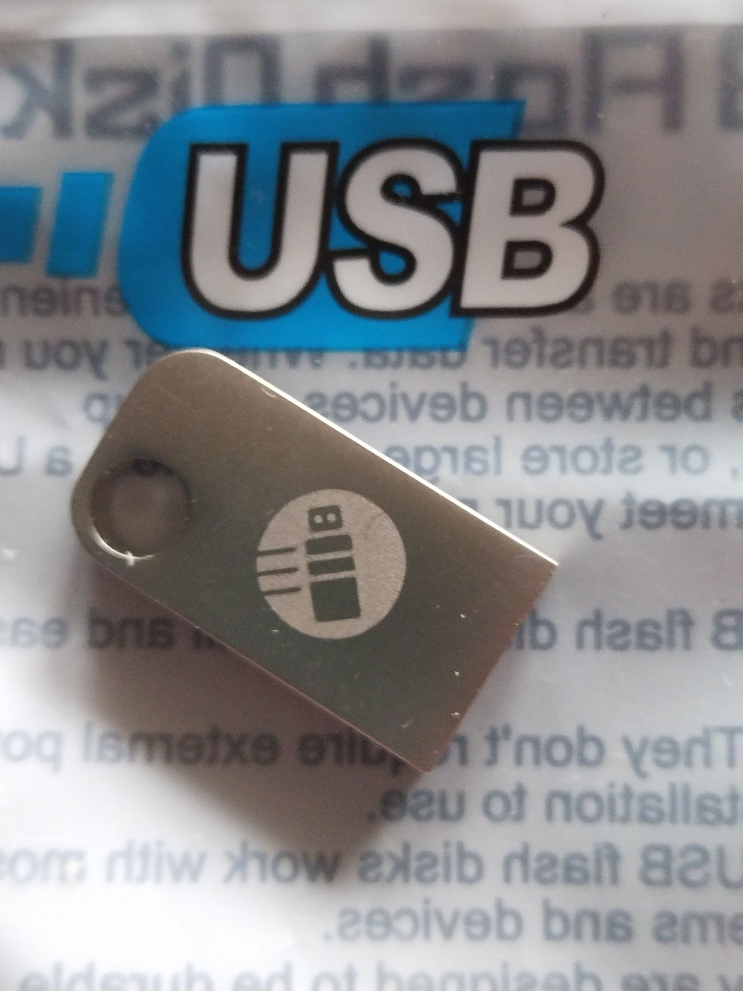 Новогодняя флешка-фигурка Дед Мороз 64. Флешка USB/OTG.