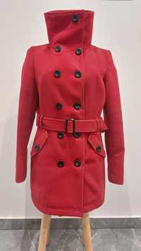 Płaszcz wiosna czerwony C&A