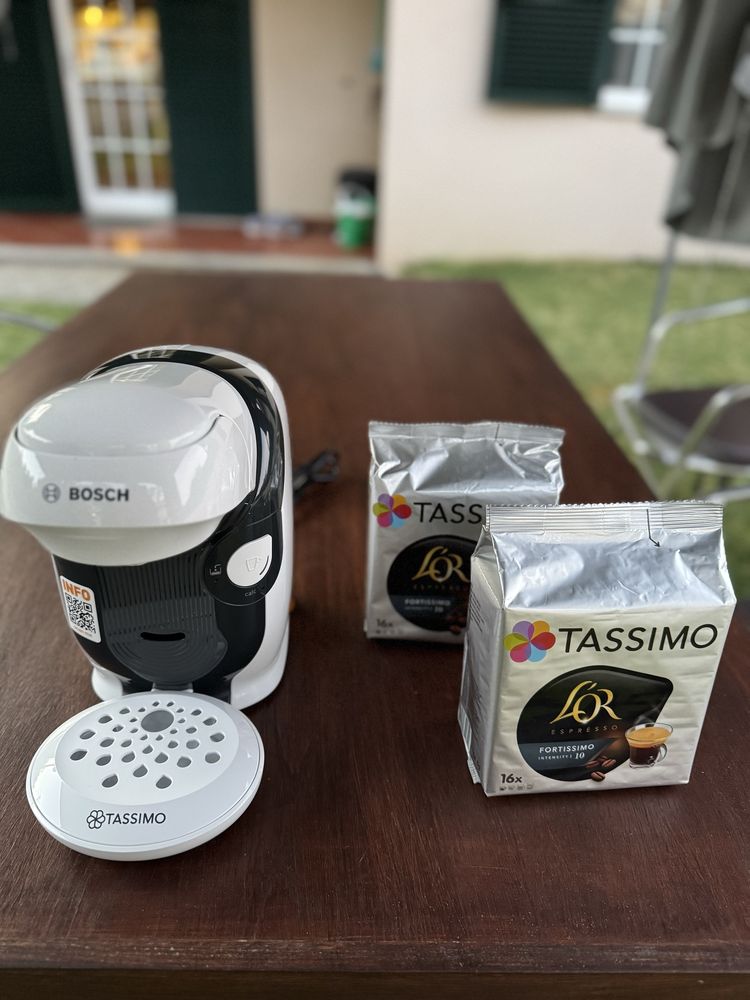 Máquina De Café Multibebidas Bosch Tassimo T11 Estilo Branco 1400 W
