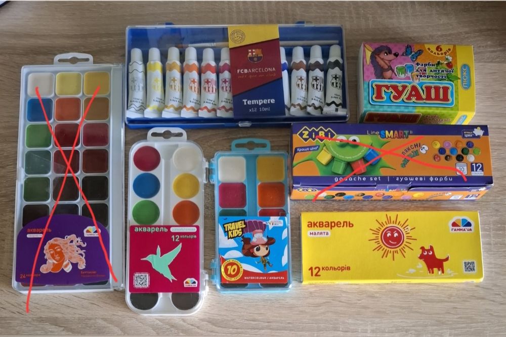 Фарби для малювання