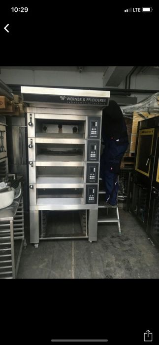 Wiesheu. Конвекційна піч .Подова піч , расстойка