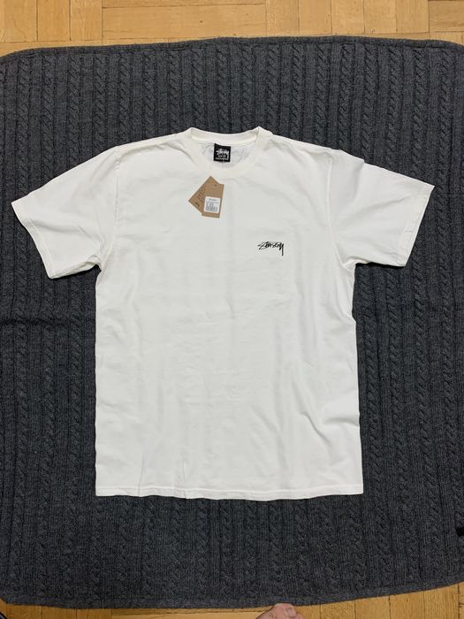 STUSSY стуси Smooth stock tee тишка футболка pigment dyed