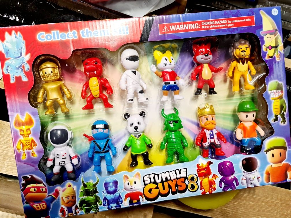 Ekstra zestaw figurek Stumble Guys nowe figurki dla dzieci