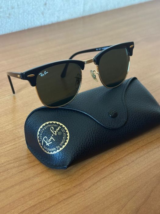 Сонцезахисні окуляри RAY-BAN Clubmaster Оригинал