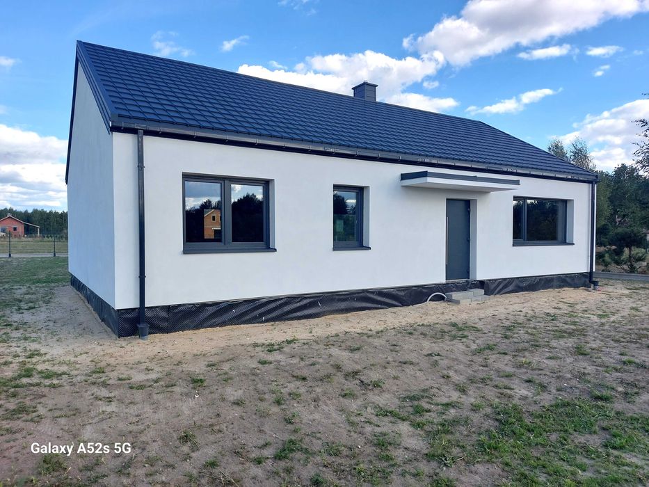 [rezerwacja] Nowy dom, 104m2, działka 1020m Drzewociny