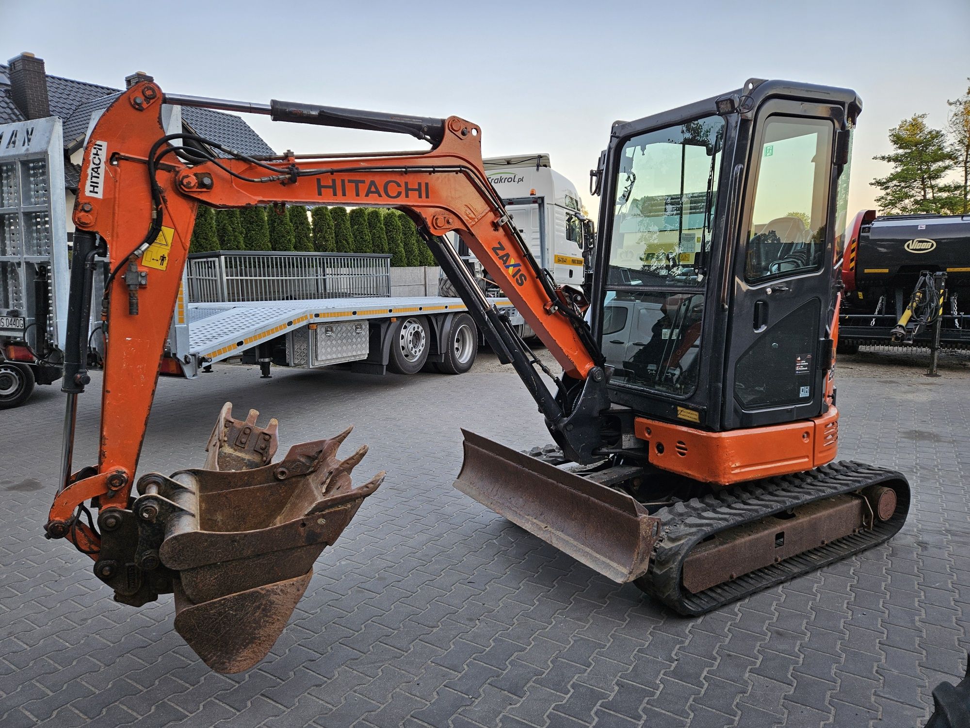 Mini koparka Hitachi Zaxis 26U Rok 2015 Oryginał Finansowanie