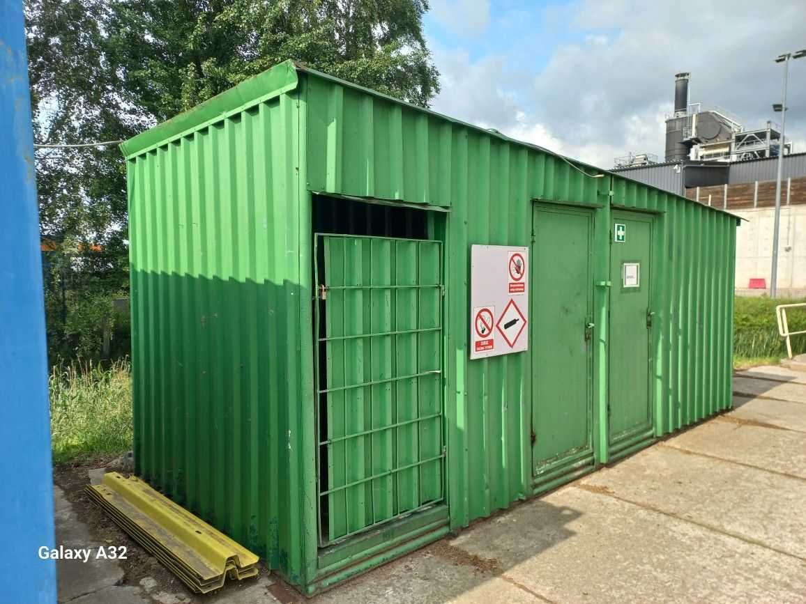 kontener barak biuro magazyn socjalny 6x2,5m