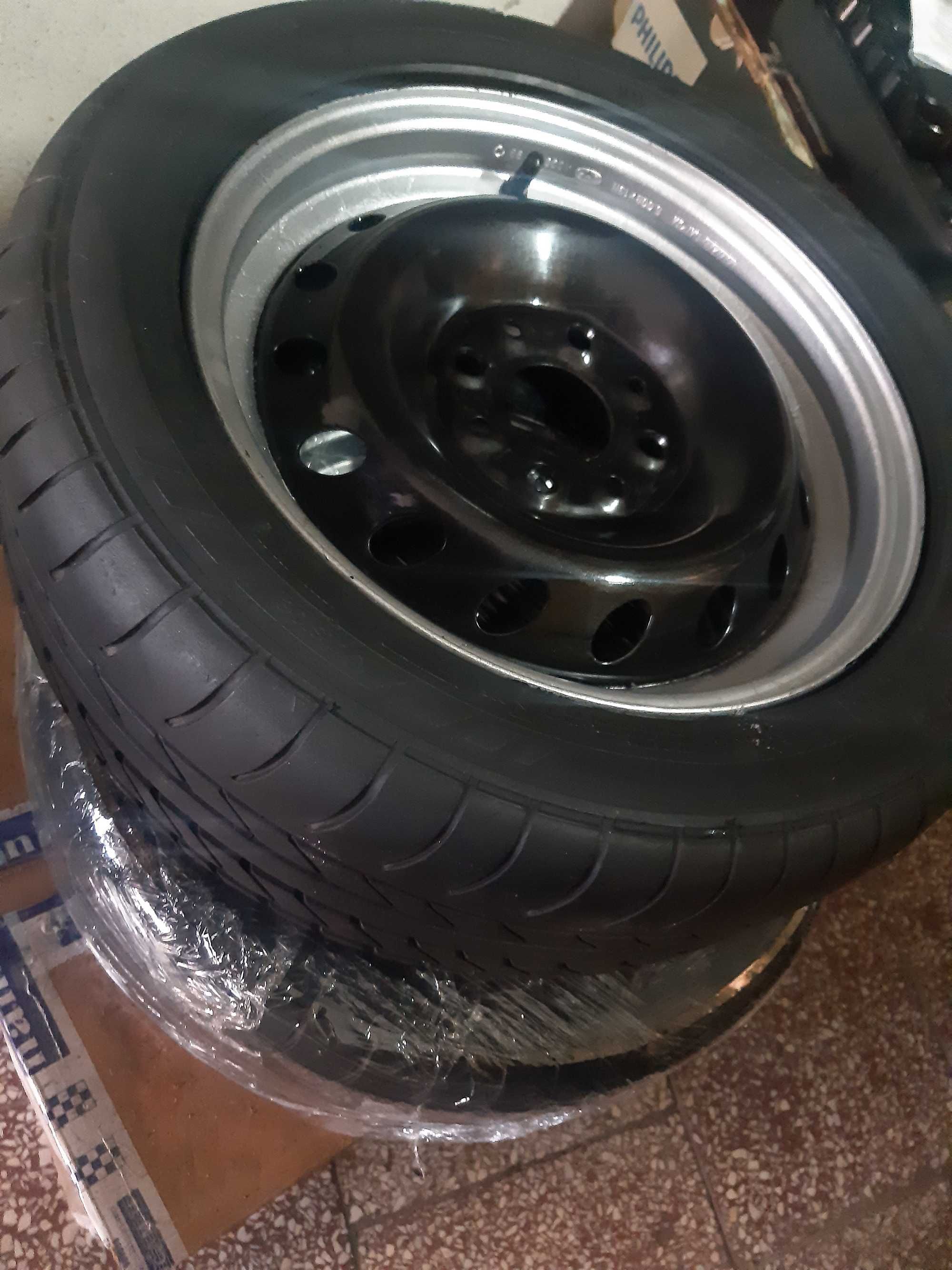 Koła Fiat 126p 125p Seicento LADA 175/50R13 Felga 5" YOKOHAMA 4x98