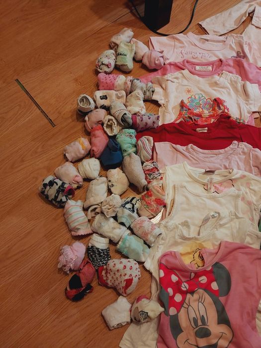 Mega duży zestaw ubranek dla dziewczynki