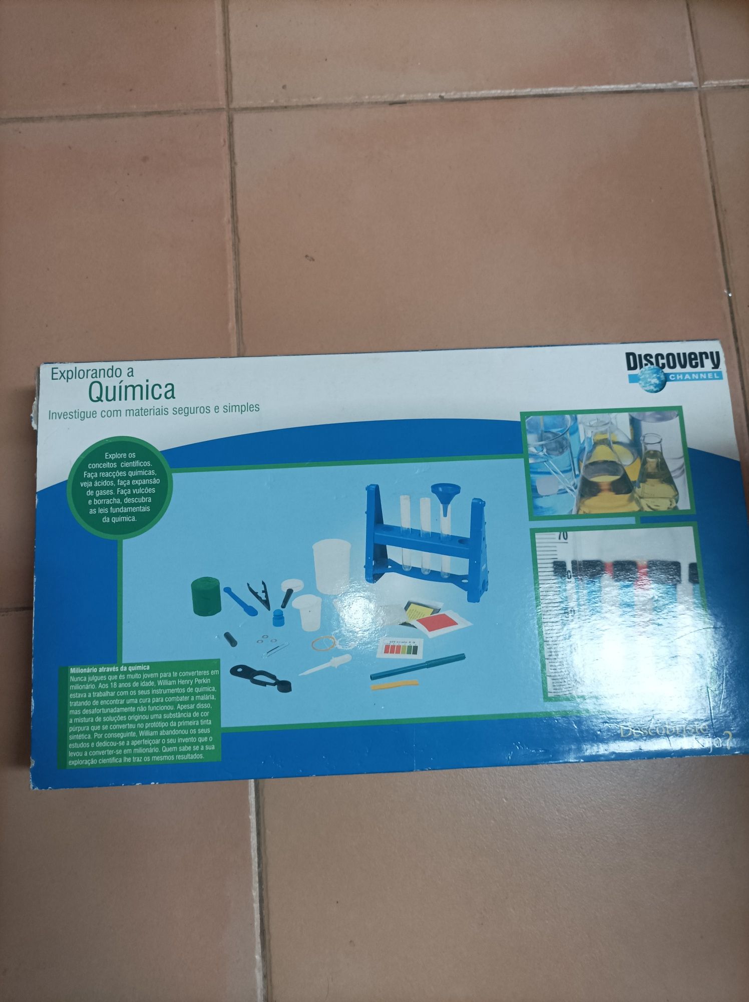 Discovery - explorando a química - novo experiências infantil