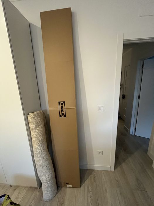 Estrutura de roupeiro branco IKEA PAX novo