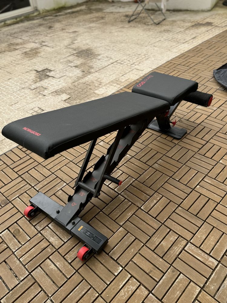 Banco ginasio musculacao decathlon bench 900