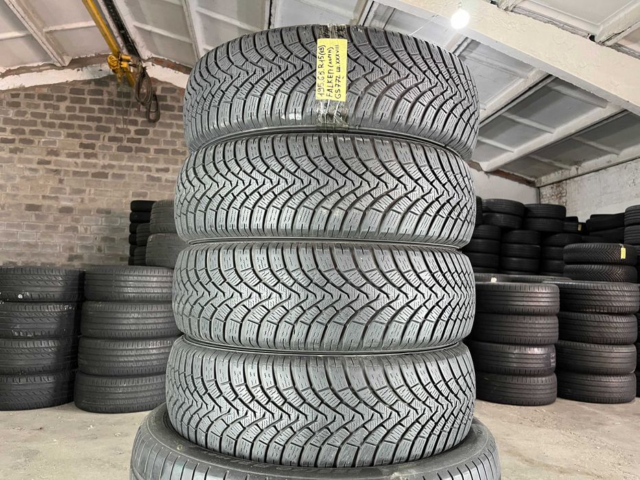 GS772 Зимові шини 195/65r15 Falken Eurowinter HS01 комплект резина р15