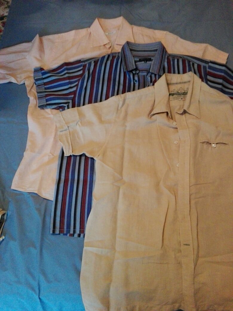 Camisas de manga curta para homem