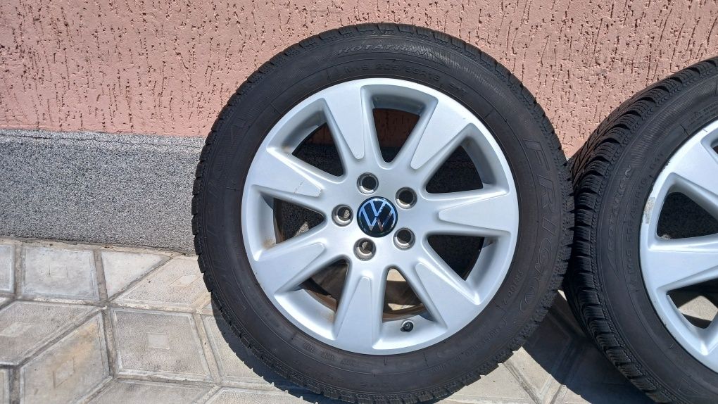 Оригінальні диски титани VW Passat b6  Touran 5/112 R16 vag