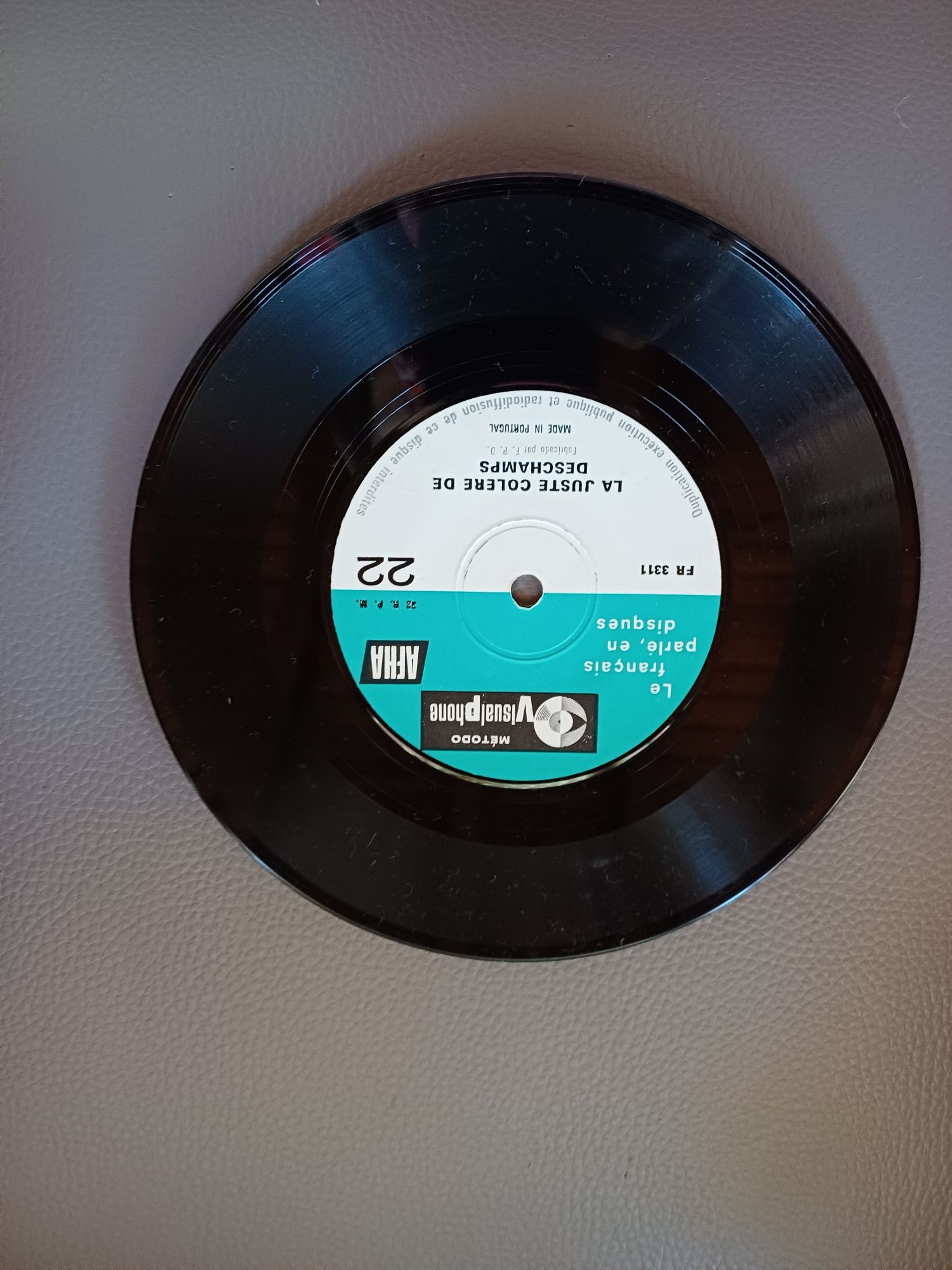 Discos em vinil, música francesa