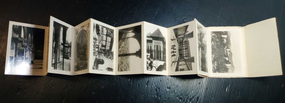 Caderneta livreto de cartões postais Recuerdo de Granada Espanha