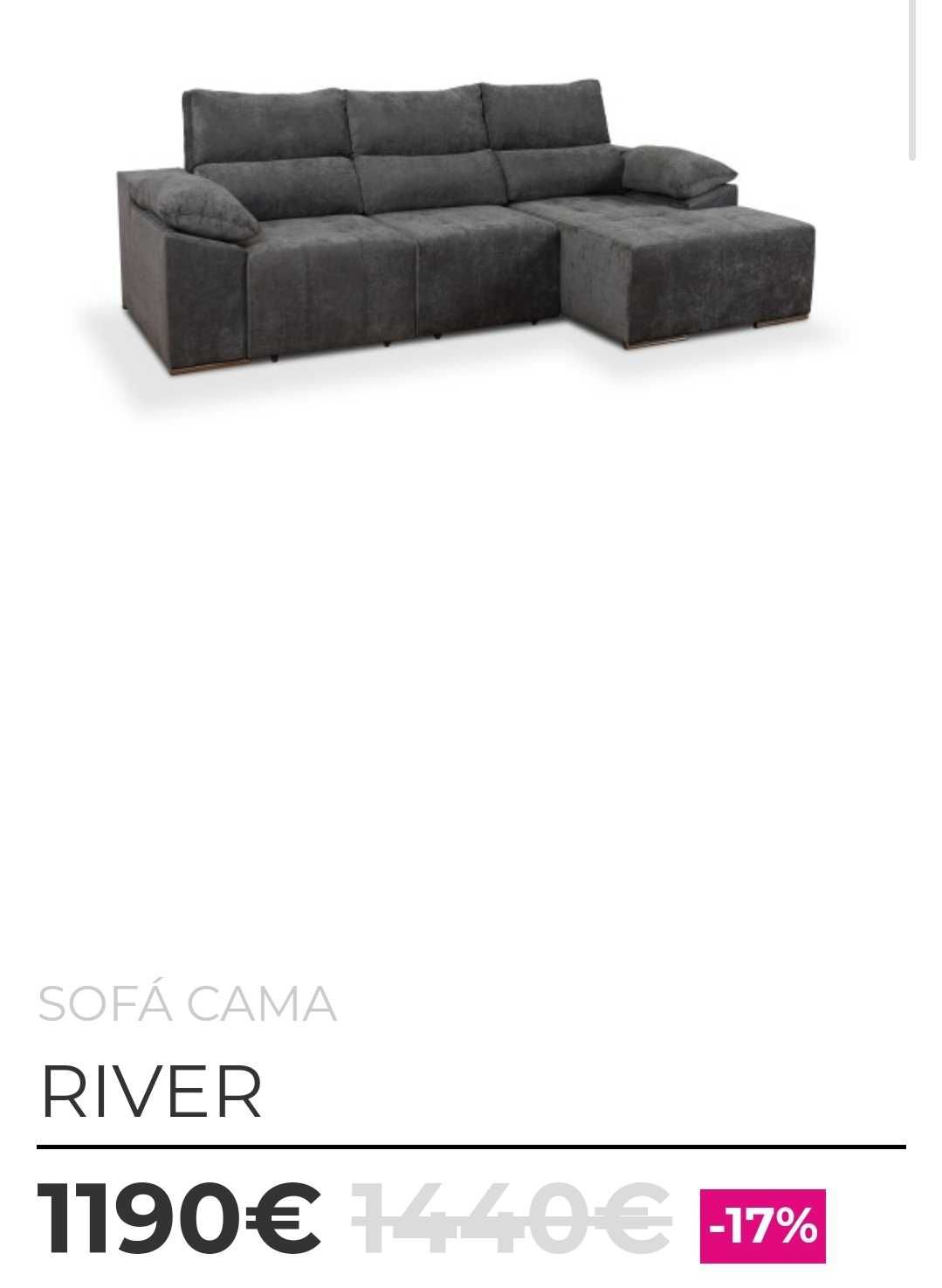 SOFA CAMA 4 lugares chaise long