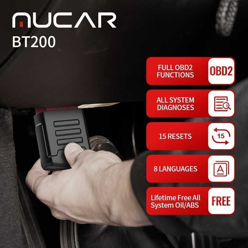 Автосканер MUCAR BT200 (оригінал)