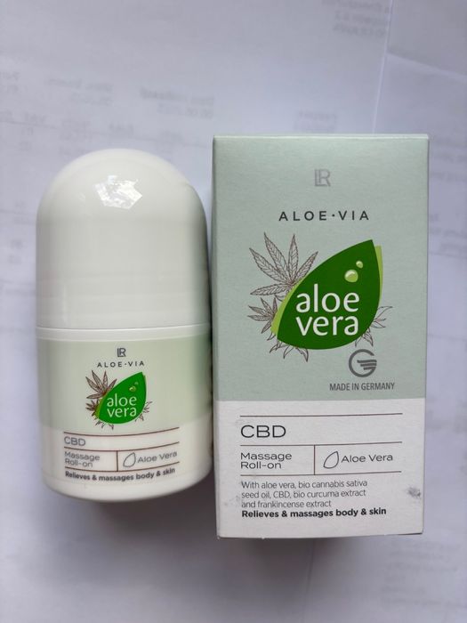 LR Aloe Via Aloe Vera CBD Roll-on do masażu