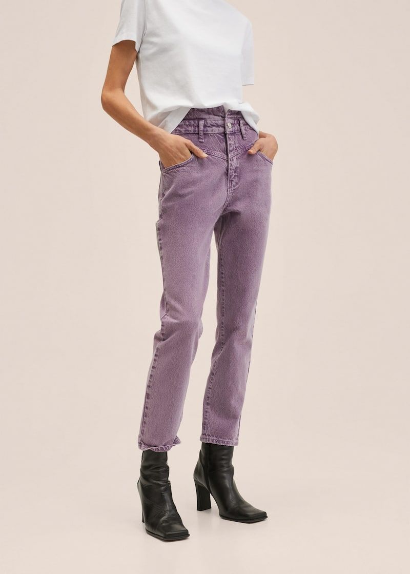 Джинсы Mango mom high-waist jeans 36 размер