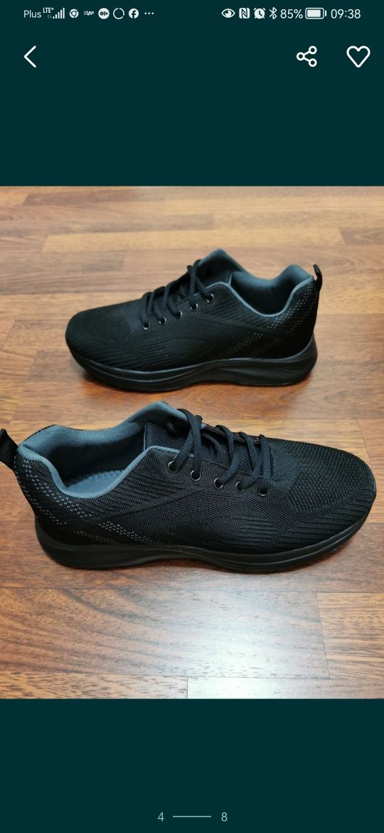 Super Lekkie Wygodne Adidasy Męskie Na Codzień Do Biegania
