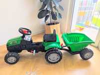 Traktor dziecięcy z przyczepą