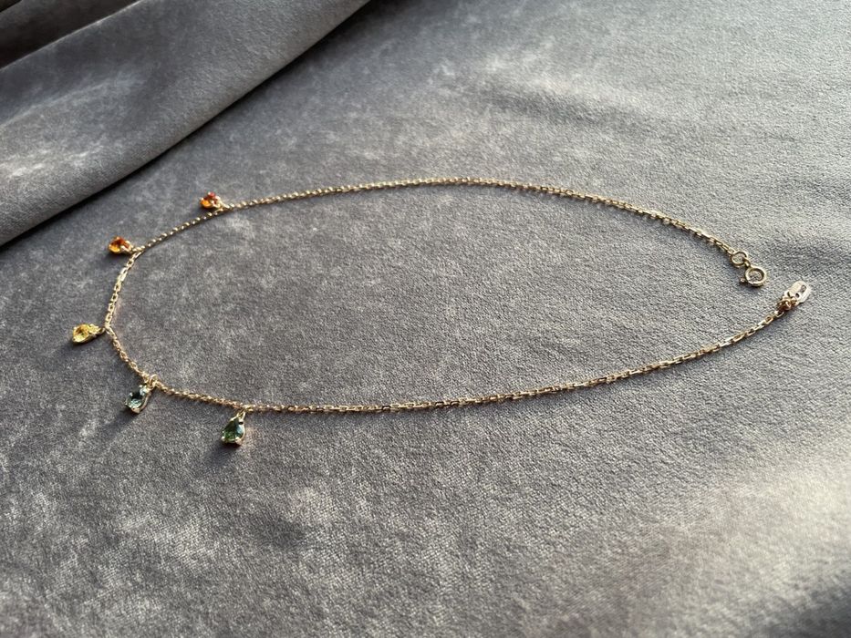 Капли сапфиров-Sapphire ombré