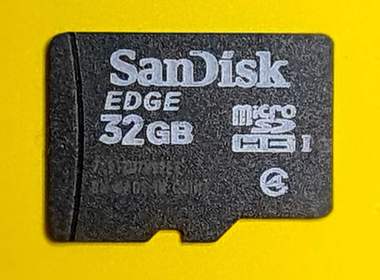 Карта памяти SanDisk EDGE 32GB Class 4 Micro SD Memory Card