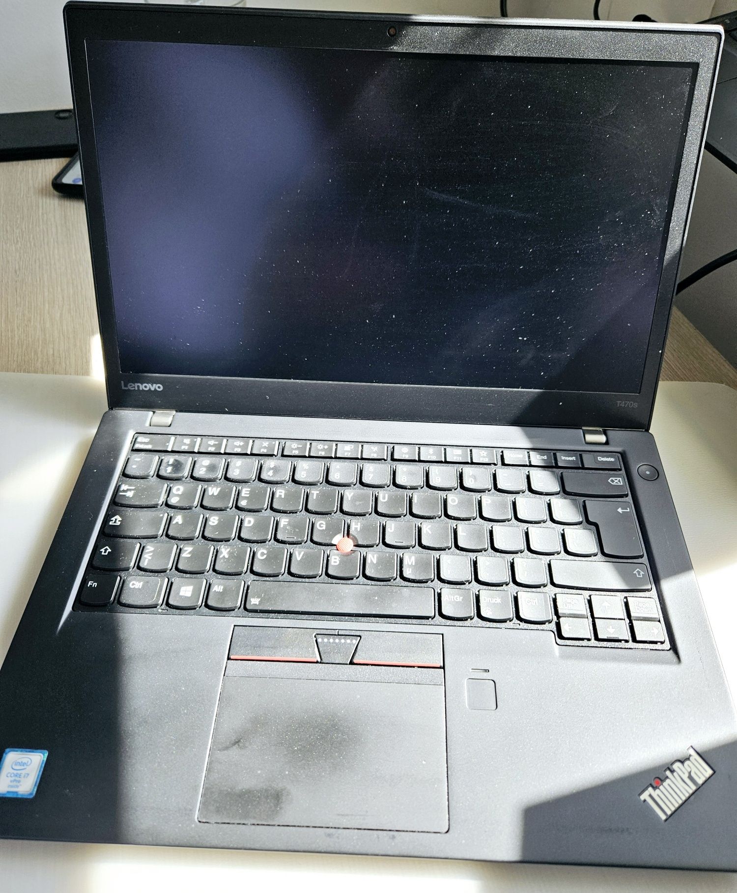 Laptop Lenovo ThinkPad T470s 14" i7-7600U 20GB/256 Full HD