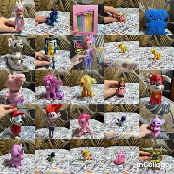 Монстр MLP G2 G3   пеппа  шляйх  troll dam 1986 фуглер Тедді гізмо