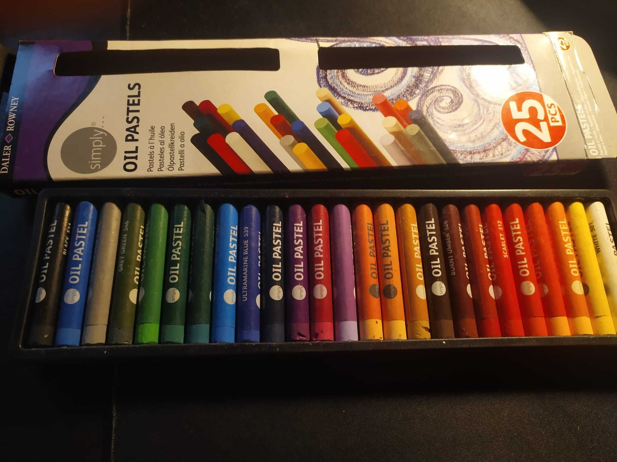 Pastéis de Óleo Daler Rowney - Set 25