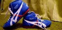 Борцовки Onitsuka Tiger Asics 36 37 24.5 см обувь спортивная для зала
