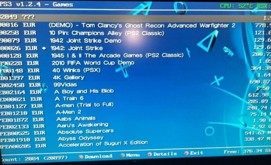Ps3 Slim desbloqueada com sistema HEN