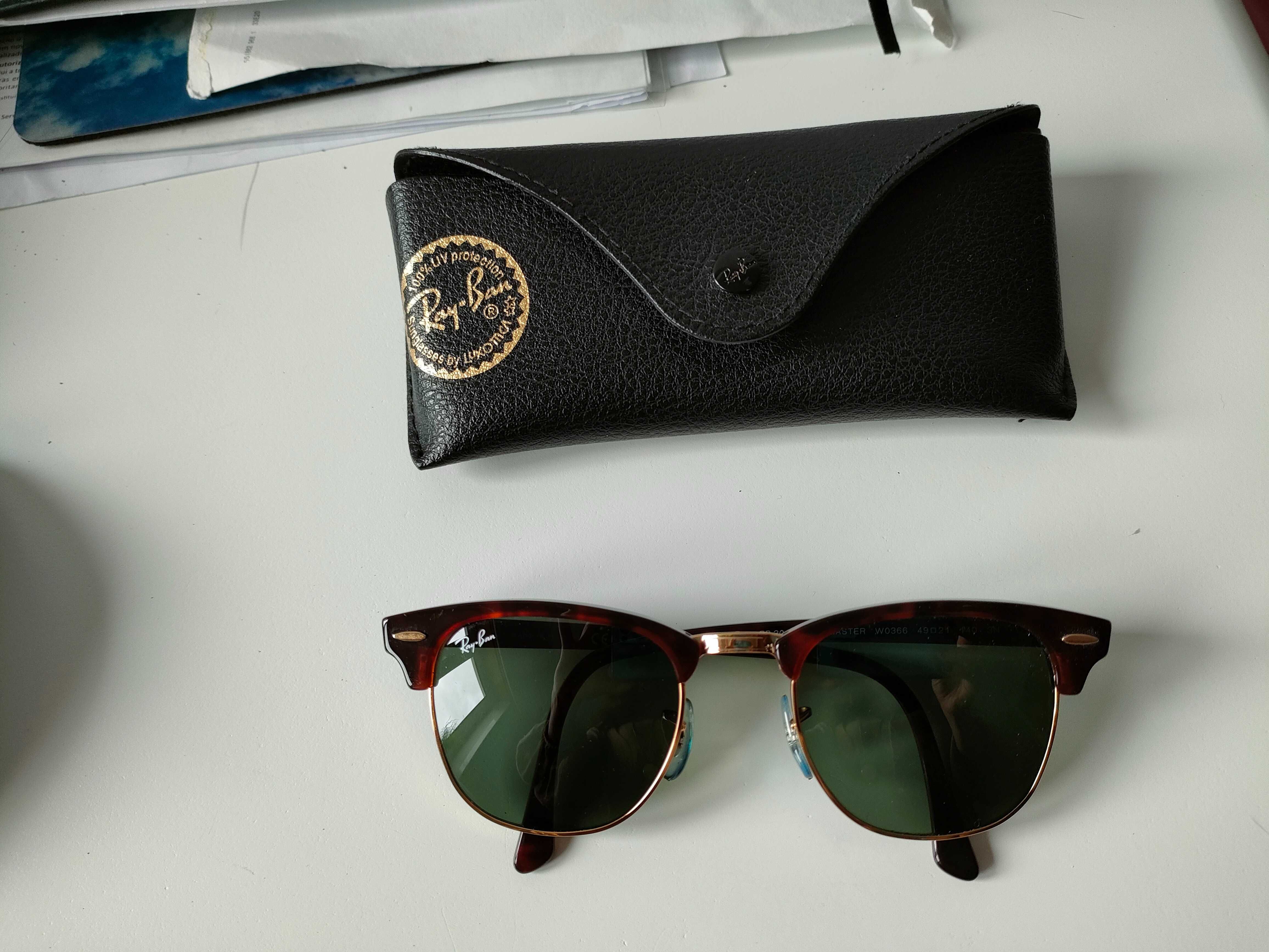 Óculos escuros Ray-Ban RB3016 Clubmaster W0366