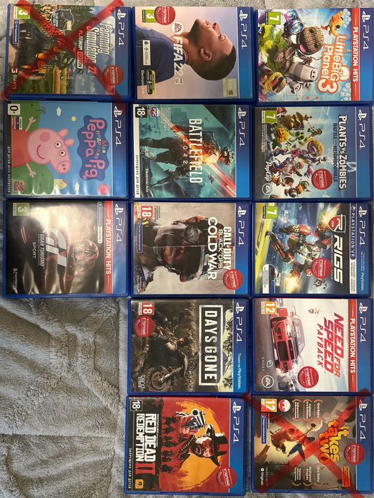 Приставка PlayStation 4 Slim CUH-2216A (500GB)  + віарокуляри + диски