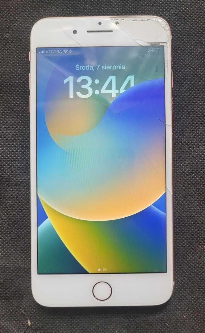Wyświetlacz Iphone 8 plus Matryca Ekran Uszkodzony