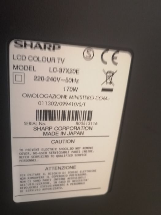 Telewizor Sharp aquos 32 cale