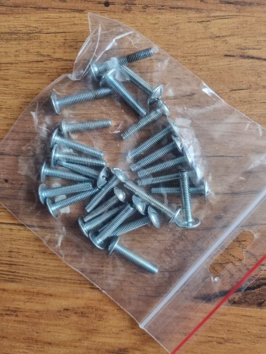 Uchwyty do szafek, satynowe, 16 szt.