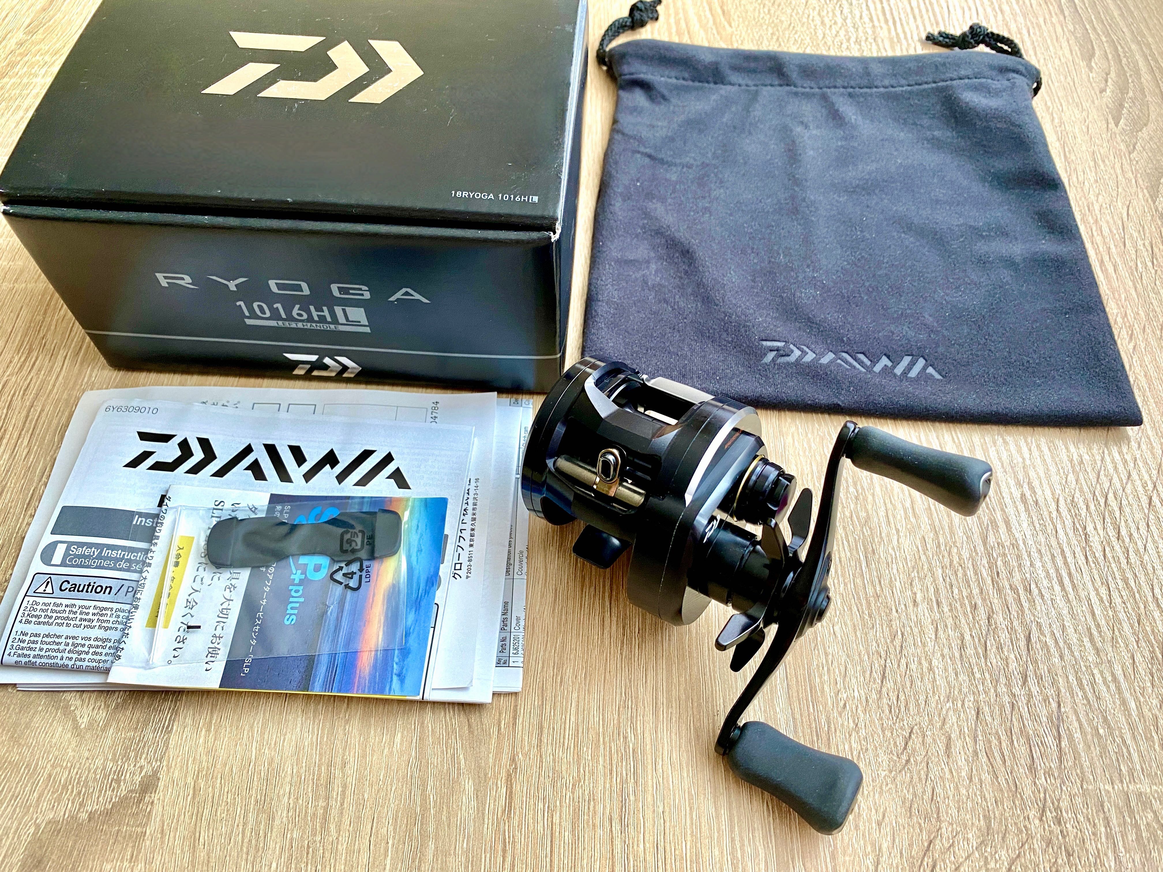 Новые мультипликаторные катушки Daiwa 18 RYOGA 1016HL- ЯПОНИЯ