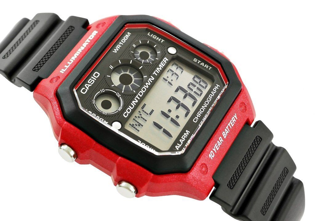 zegarek męski casio ae-1300wh-4avdf + box