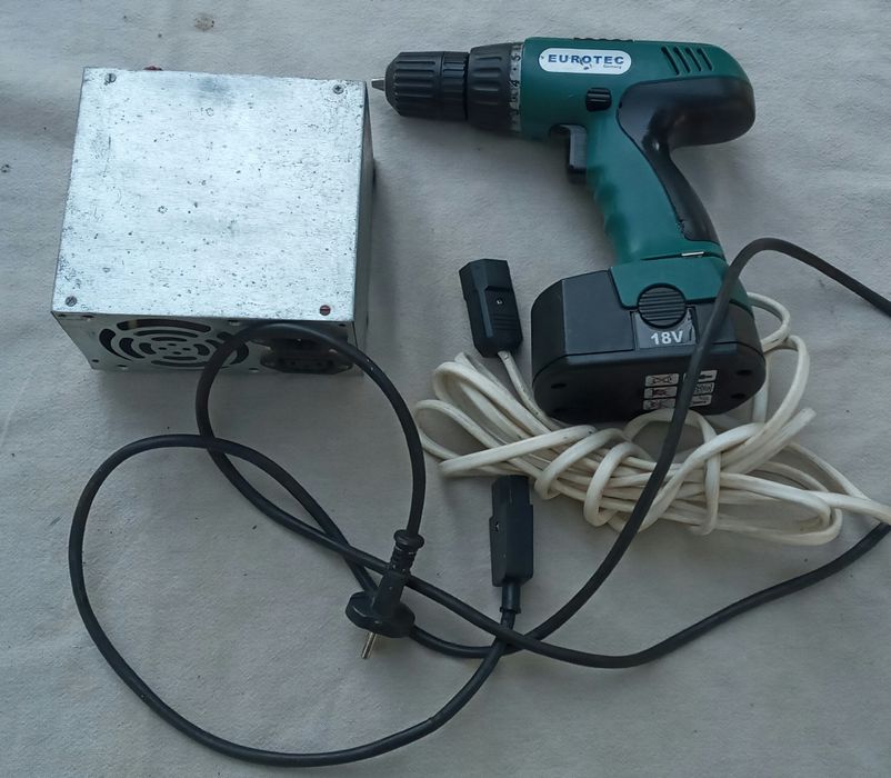 Шуруповерт евротек.