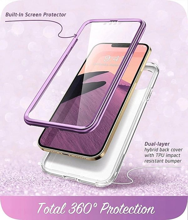 Etui Supcase do Apple iPhone 13 Pro Cosmo fiolet