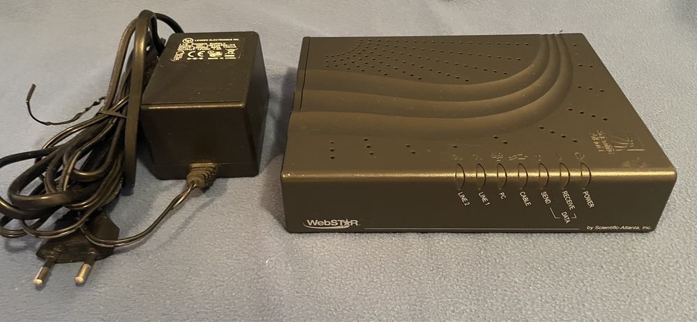 Webstar EPX2203 Cable Modem