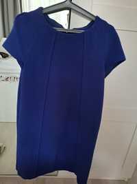 Sukienka kobaltowa Mamgo Basics 36
