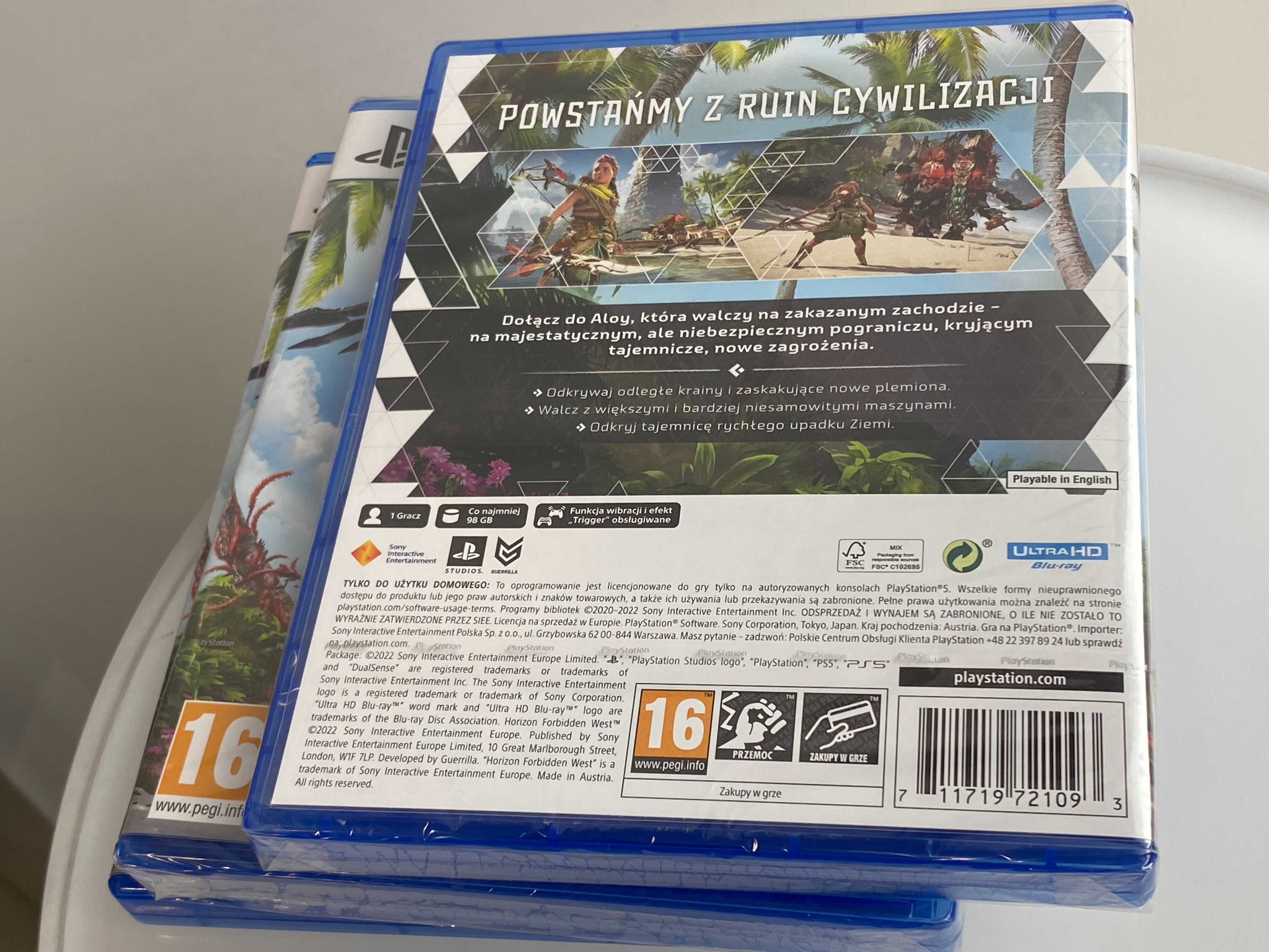 HORIZON Forbidden West PL NOWA PS5 Sklep Zamiana