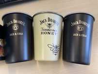 Jack daniels trzy kubki metalowe polecam